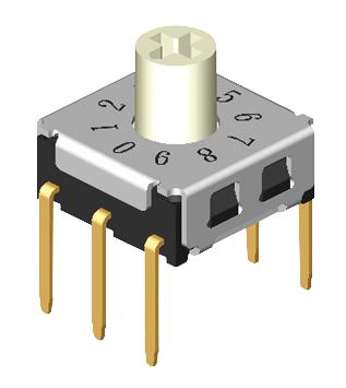 Multicomp MCRJH3H-10R-Q – Reliable Rotary Switch for Industrial Applications