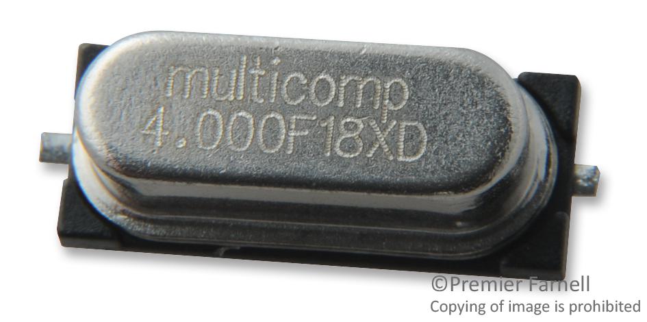 Multicomp 183000RR – Reliable Crystal Resonator for Industrial Applications