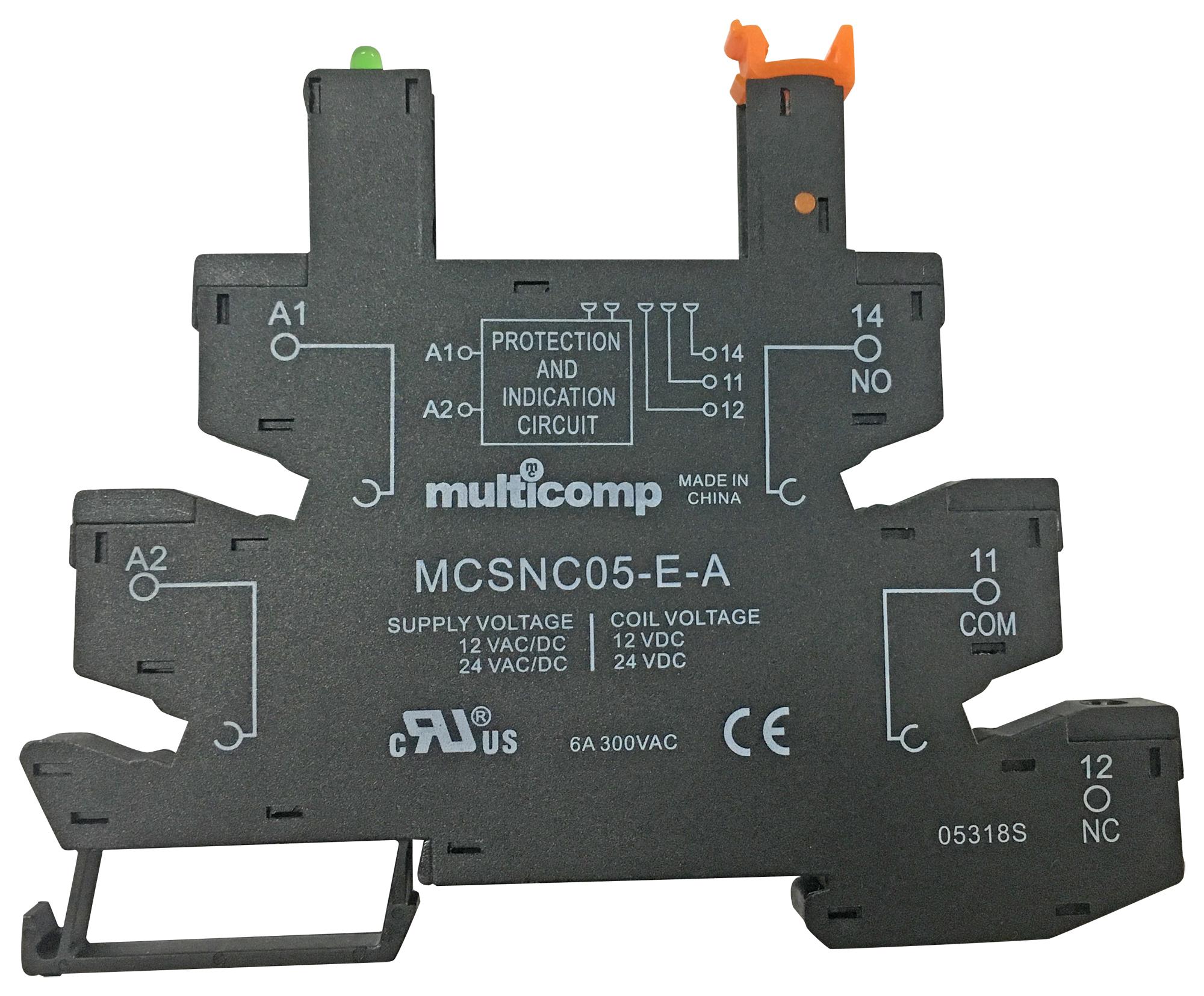 Premier Farnell Series Multicomp Relay Socket: MCSNC05SA