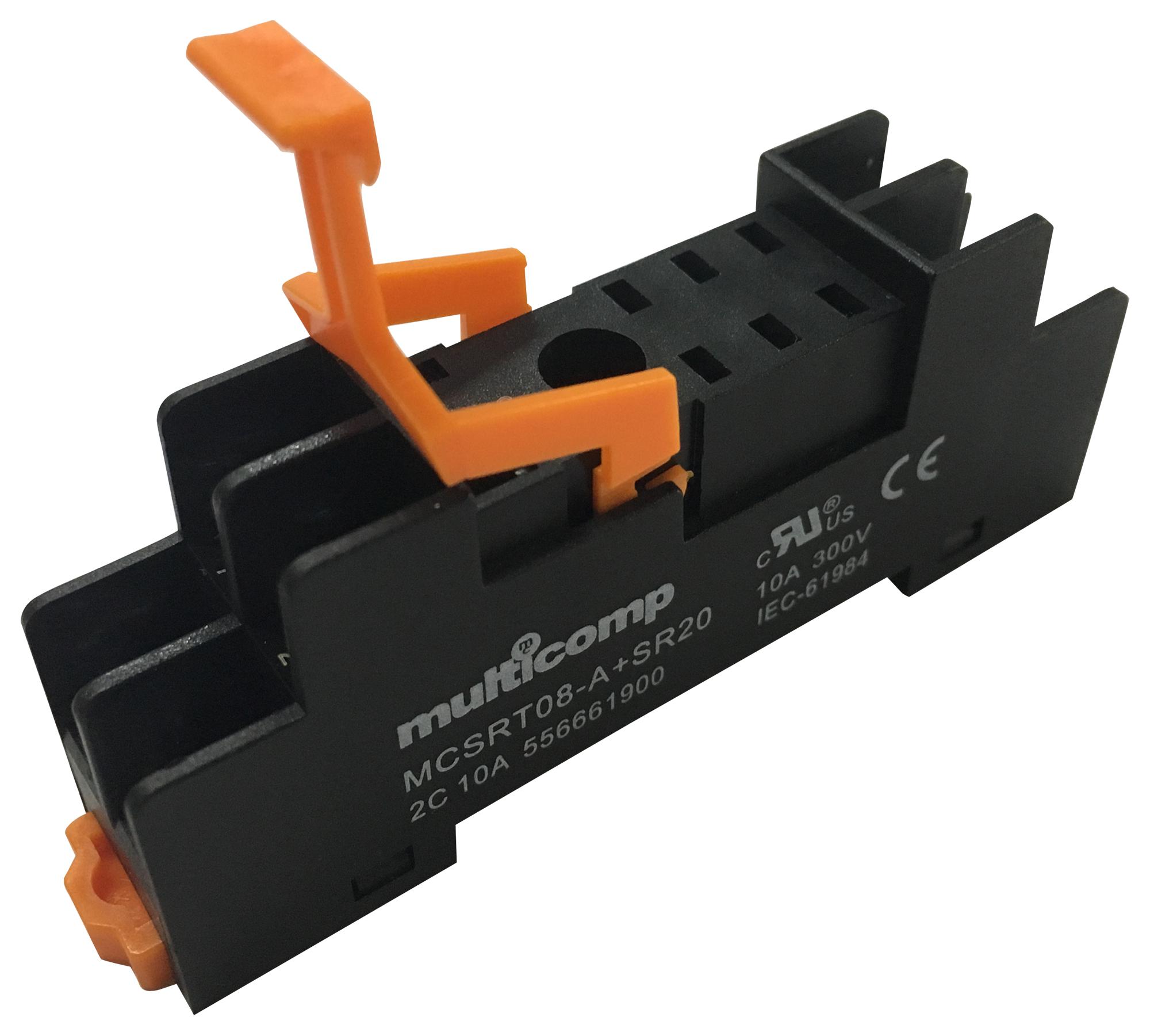 Buy Multicomp Relay Socket Part Number MCSRT08ASR20 Online