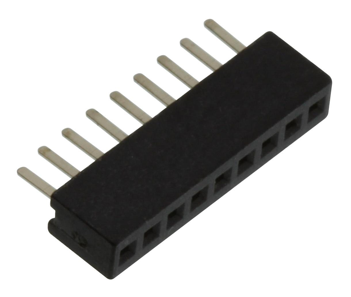 Multicomp 1.27mm PCB Socket – Reliable Vertical Through Hole Connectors for Industrial Applications
