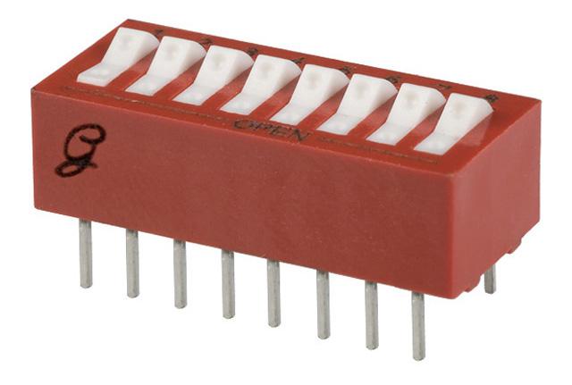 Multicomp Series DIP Switch: MCTIIR08T