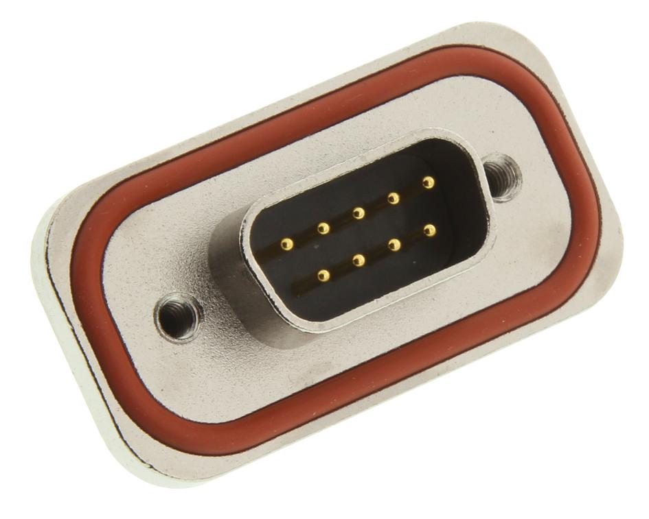 Buy Amphenol Rugged D-Sub Connector Part Number MDBRE09PMAN0 Online