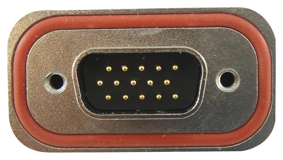 Buy Amphenol Rugged D-Sub Connector Part Number MDBRE15PMAN0 Online