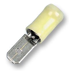 Multicomp Pro MDD5250 – Reliable Vinyl Insulated Male Disconnects for Industrial Applications