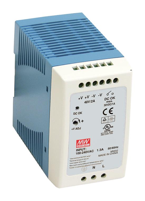 Mean Well Series MDR-100 24V Power Supply: MDR10024