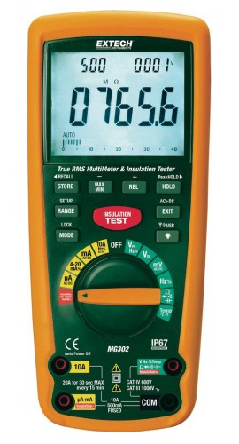 Extech Series MG302NIST Digital Multimeter: MG302NIST
