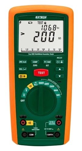 Extech Series MG325 Insulation Tester: MG325NIST