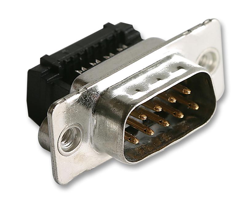 Multicomp 9 Way Plug Threaded U+2013 Reliable Electrical Connectors for Industrial Applications