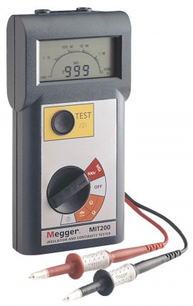 Megger Series MIT200 Insulation and Continuity Tester: MIT200