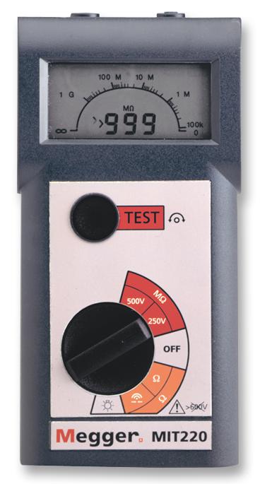 Megger Series MIT200 Insulation and Continuity Tester: MIT220EN