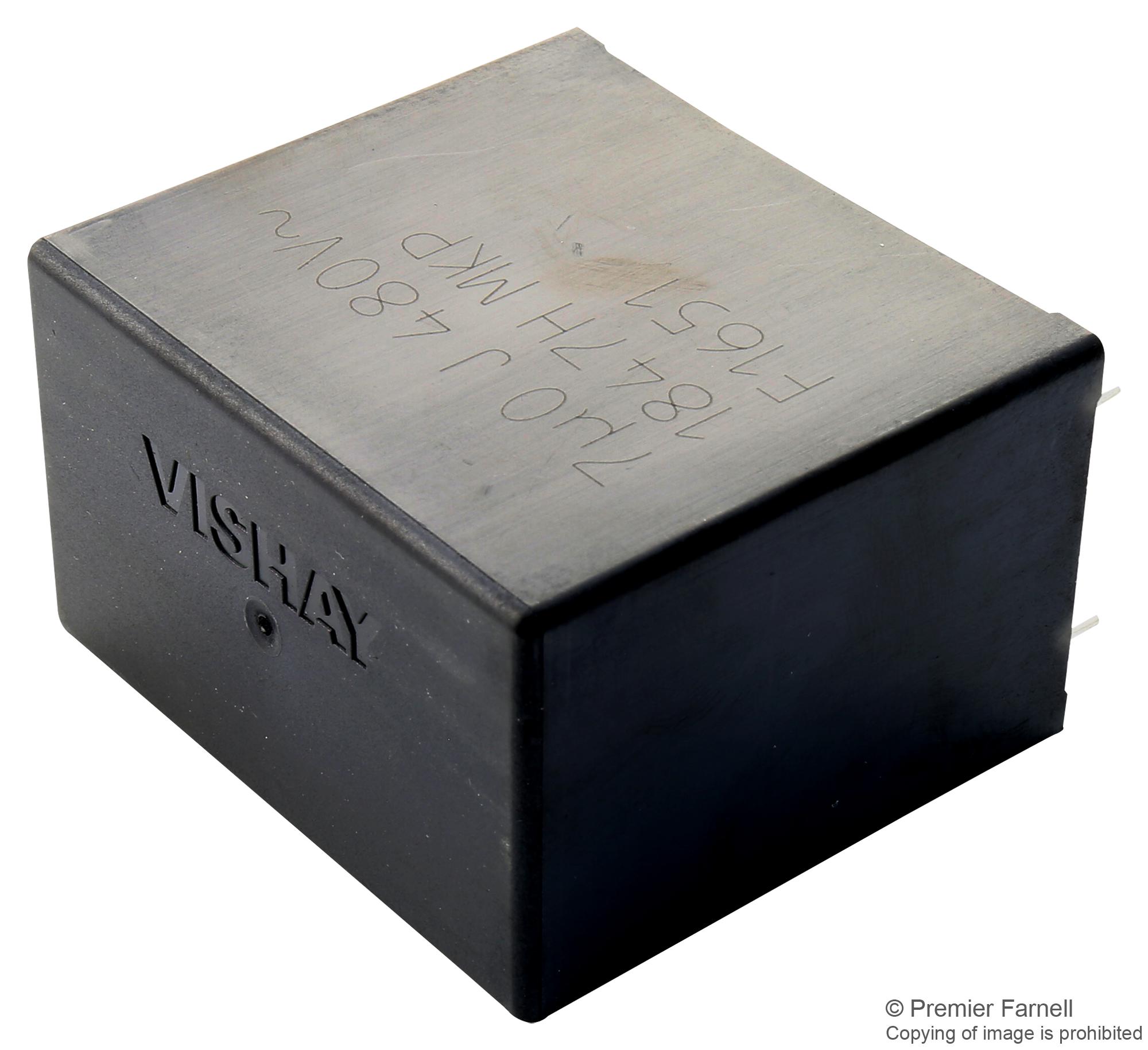 Vishay Series MKP1847H AC Filtering: 35 UF 480 Vac