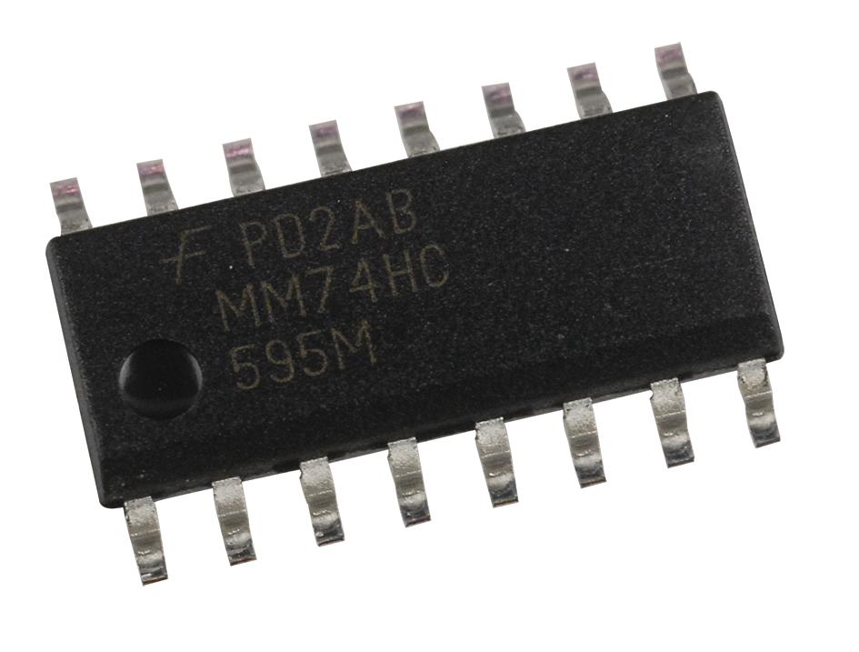 Fairchild Series 74HCMM74HC595: 8-Bit Shift Register with Output Latches