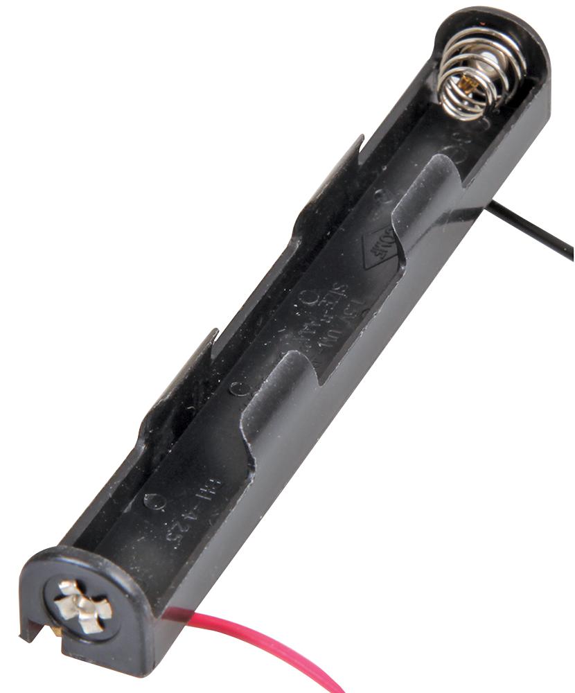 Multicomp Series Battery Holder: AAA Long Wire Leads MP000347