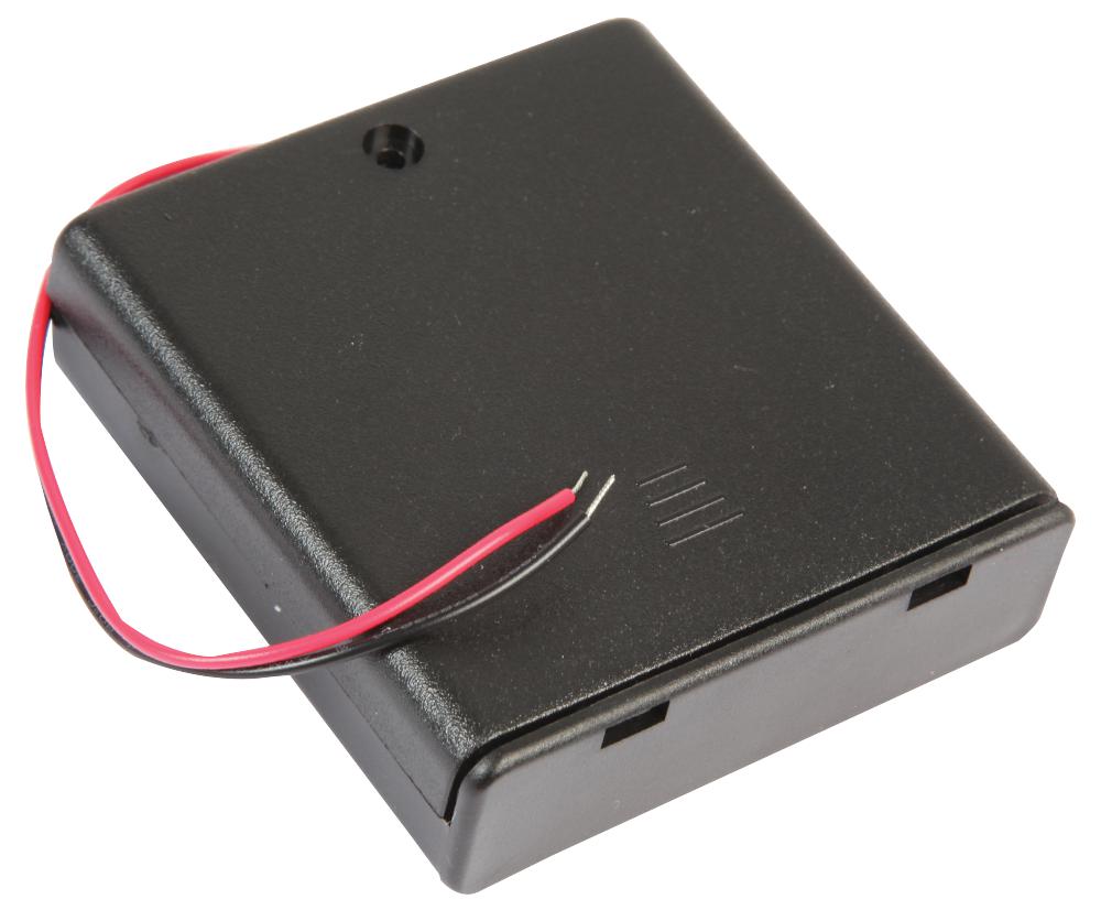 Multicomp Series Battery Holders Enclosed AA with Wire Leads: MP000370