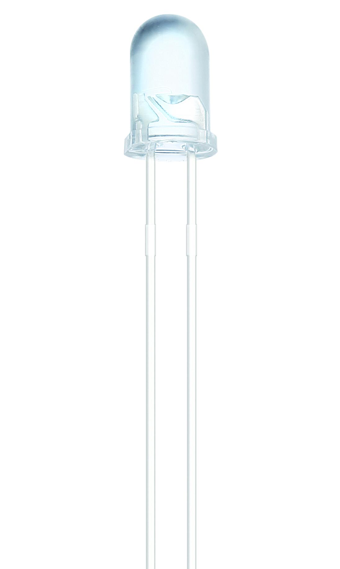 Premier Multicomp Series Super Blue LED: 470nm 5mm Round Lamp
