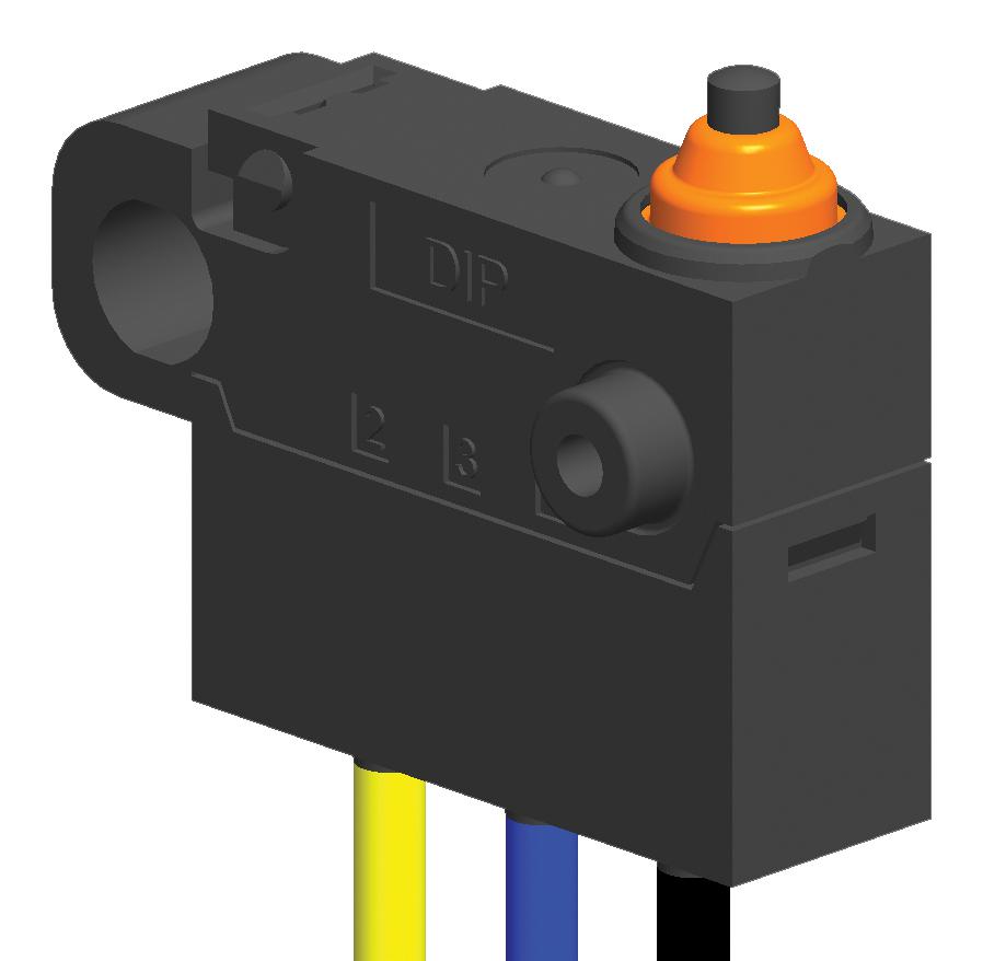 Multicomp MP000807 – Reliable Sealed Panel Mount Microswitch for Industrial Applications