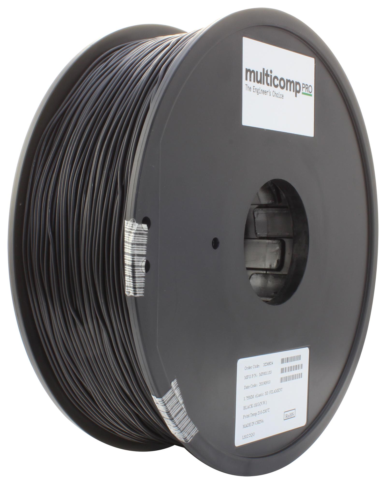Multicomp U2155 – Reliable 3D Printing Filament for Industrial Applications