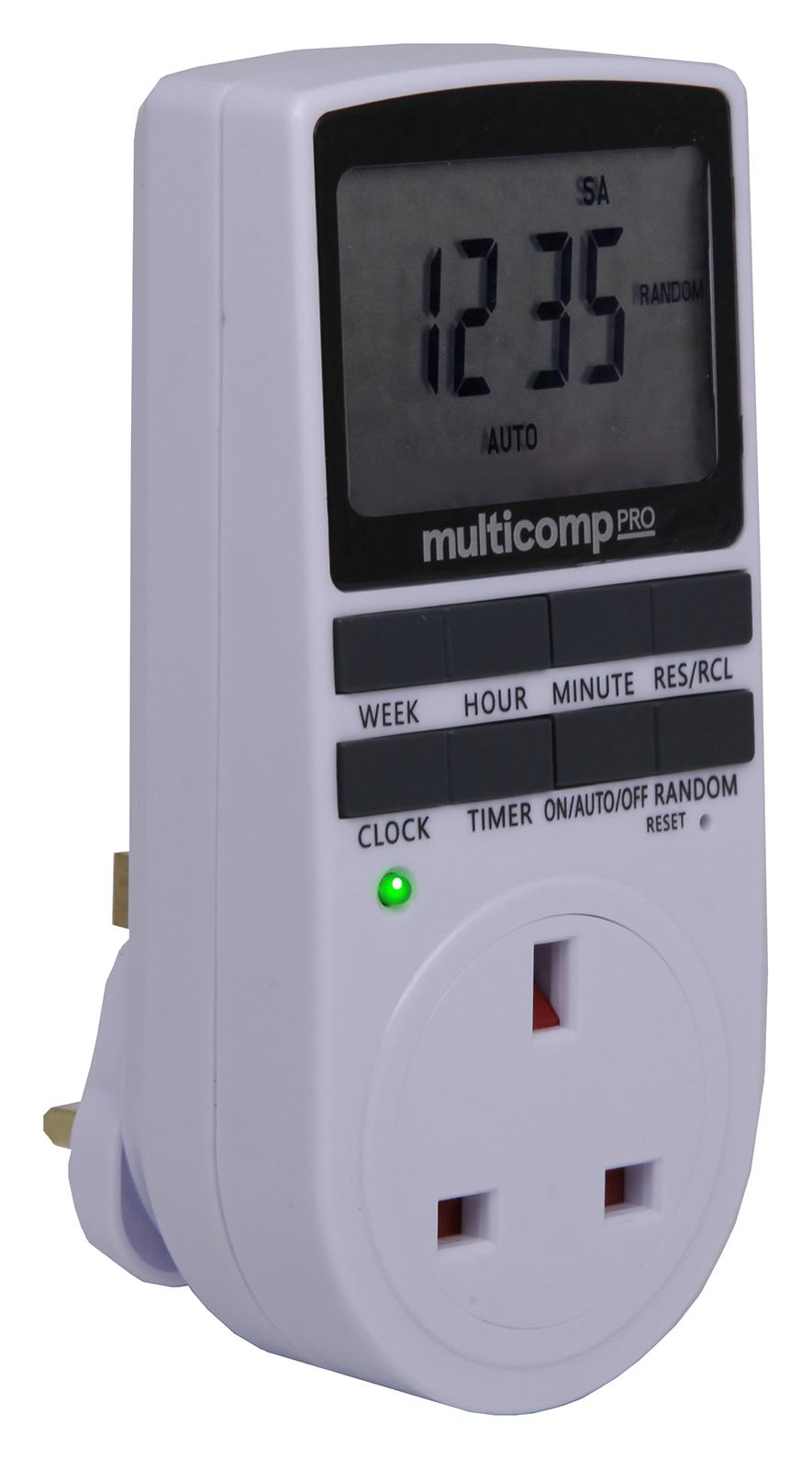 Multicomp Pro MP001189 – Reliable Timer Switch for Domestic Automation