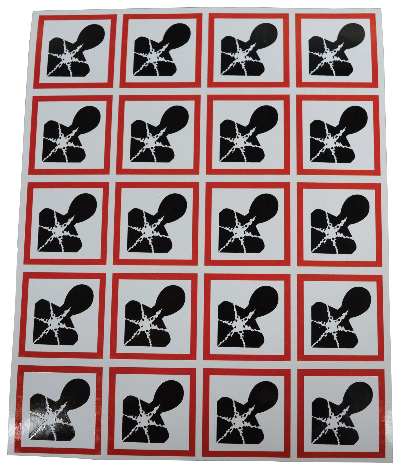Multicomp Pro MP001259 – Reliable Safety Hazard Labels for Industrial Applications