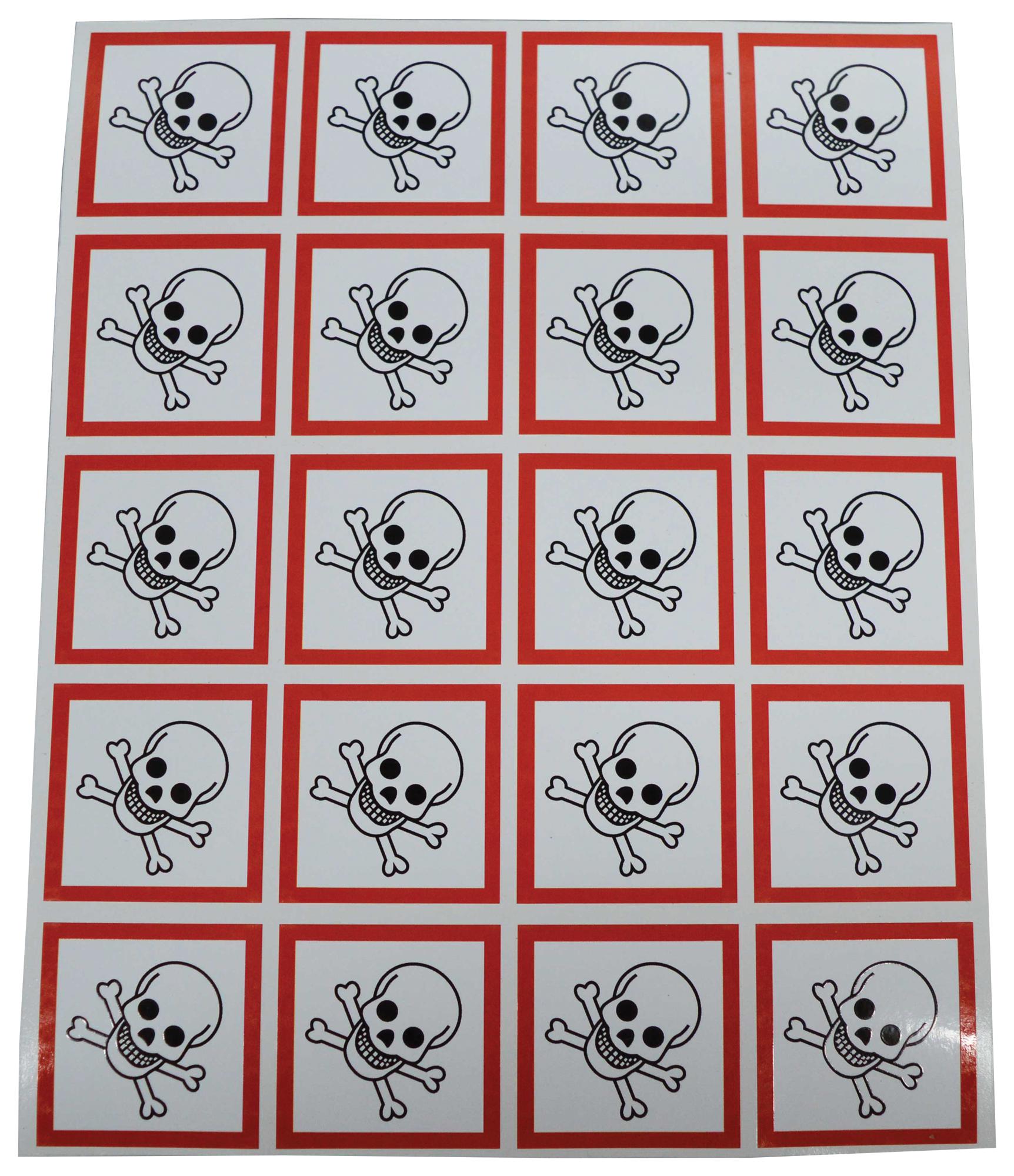 Buy Multicomp Pro Toxic Label Part Number MP001261 Online