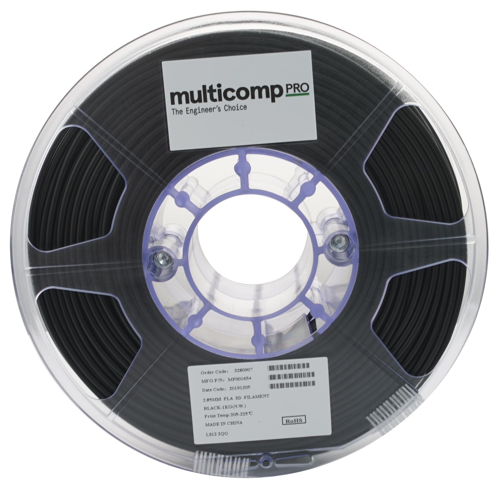 Buy Multicomp Pro PLA Filament Part Number MP001654 Online