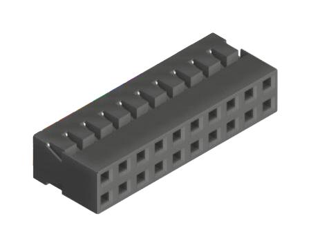 Multicomp Series Shrouded Pin Header: MP001747