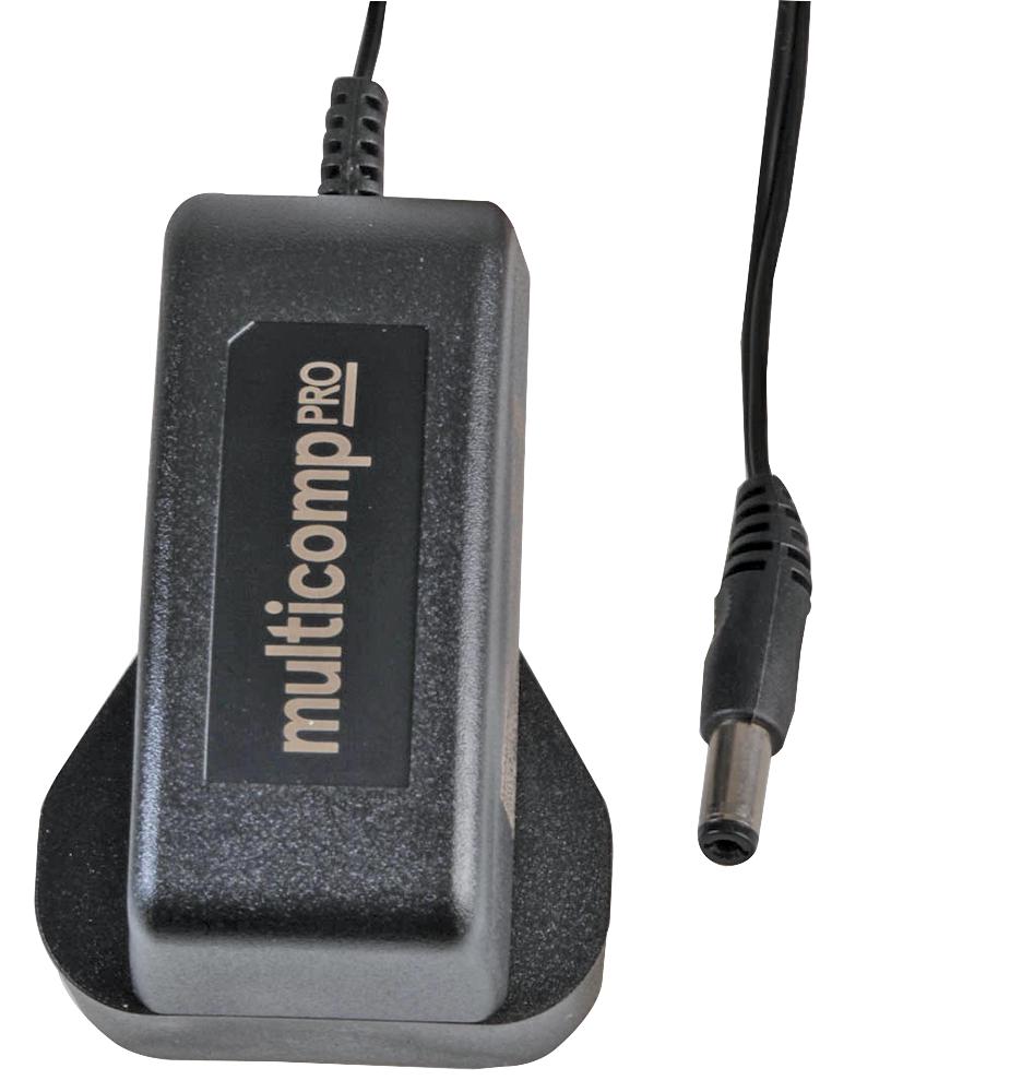 Multicomp Series Power Adapter: 12W UK Wall Plug Adapter MP001998