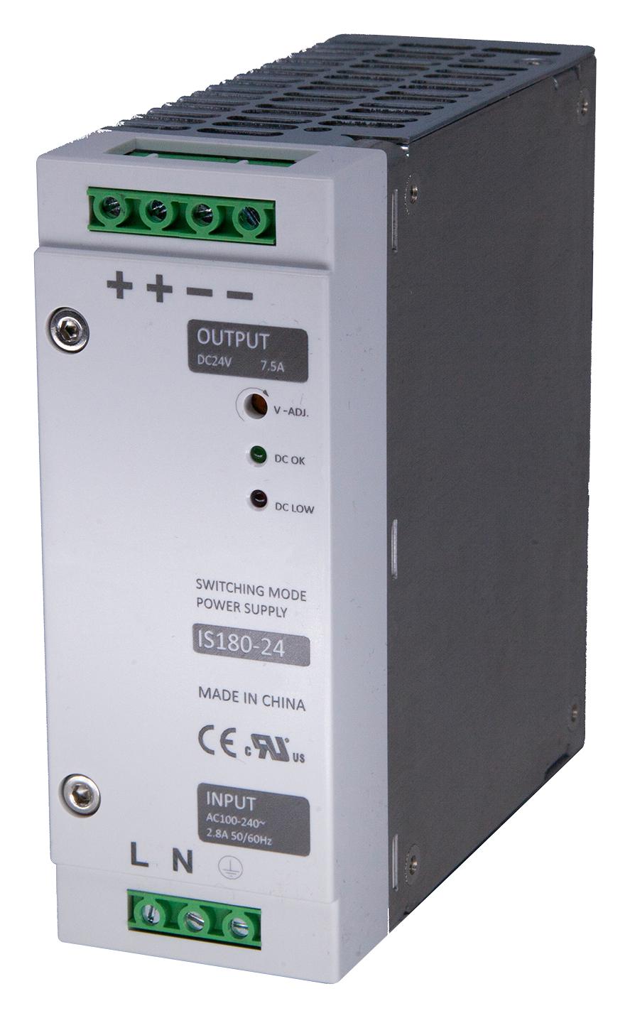 Multicomp Series Power Supply: 180W AC-DC Din Rail MP003274