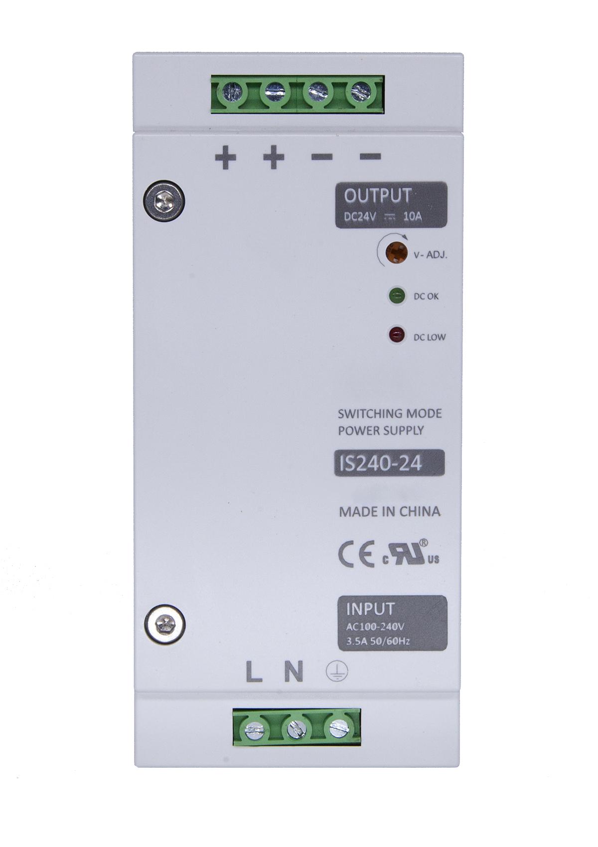 Multicomp 240W AC-DC – Reliable DIN Rail Power Supply for Industrial Applications