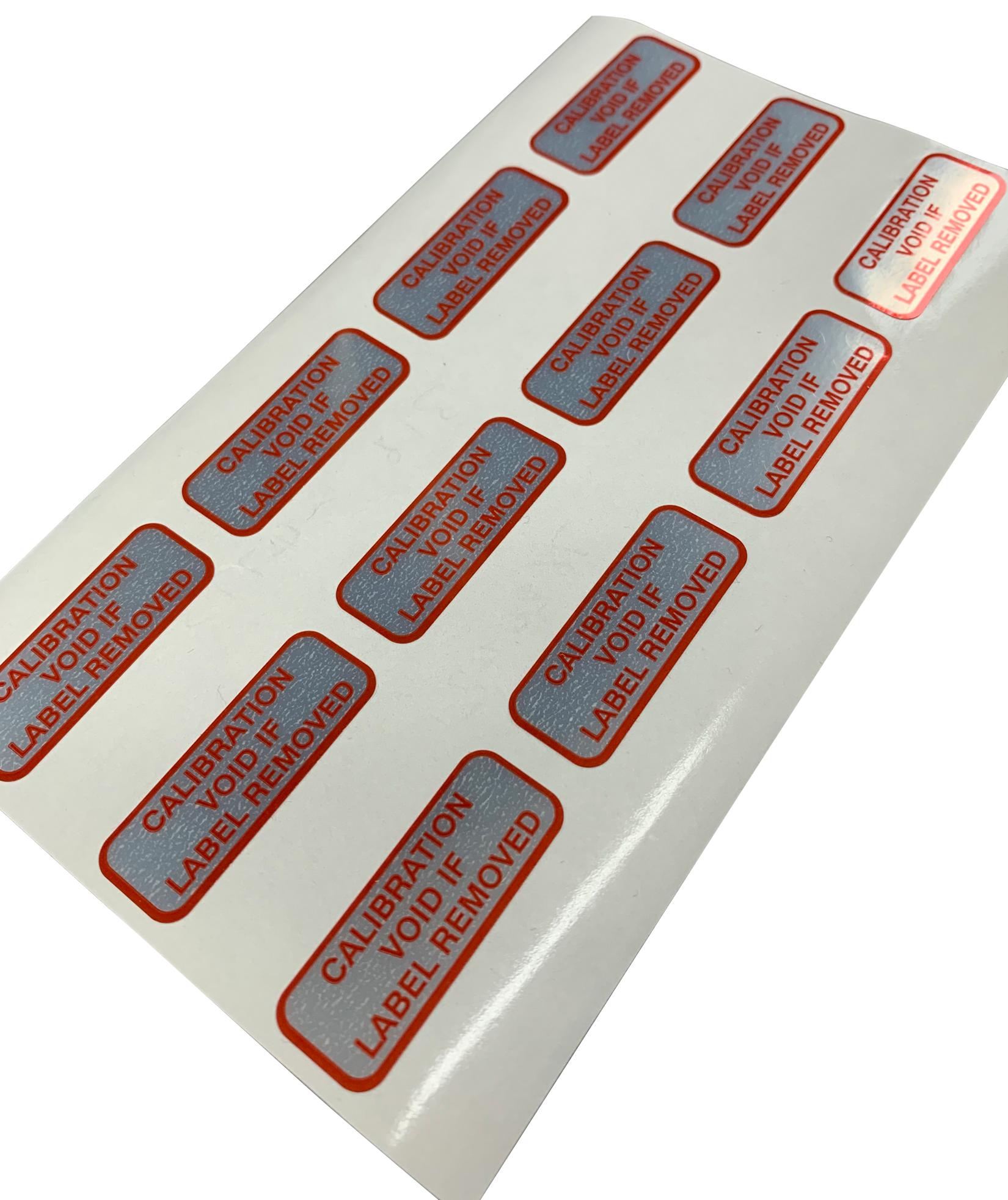 Buy Multicomp Calibration Void If Removed Label Part Number MP003341 Online