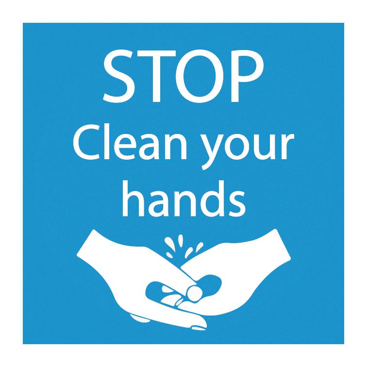 Multicomp MP004341 U+2013 Reliable Hygiene Promotion Stickers for Industrial Applications