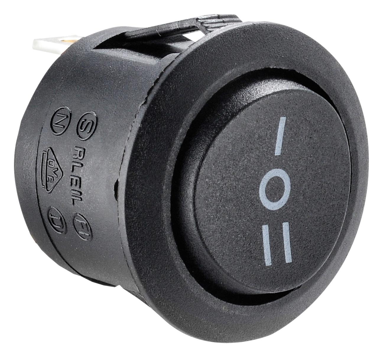 Multicomp Series 20mm Round Rocker Switch: MP004431