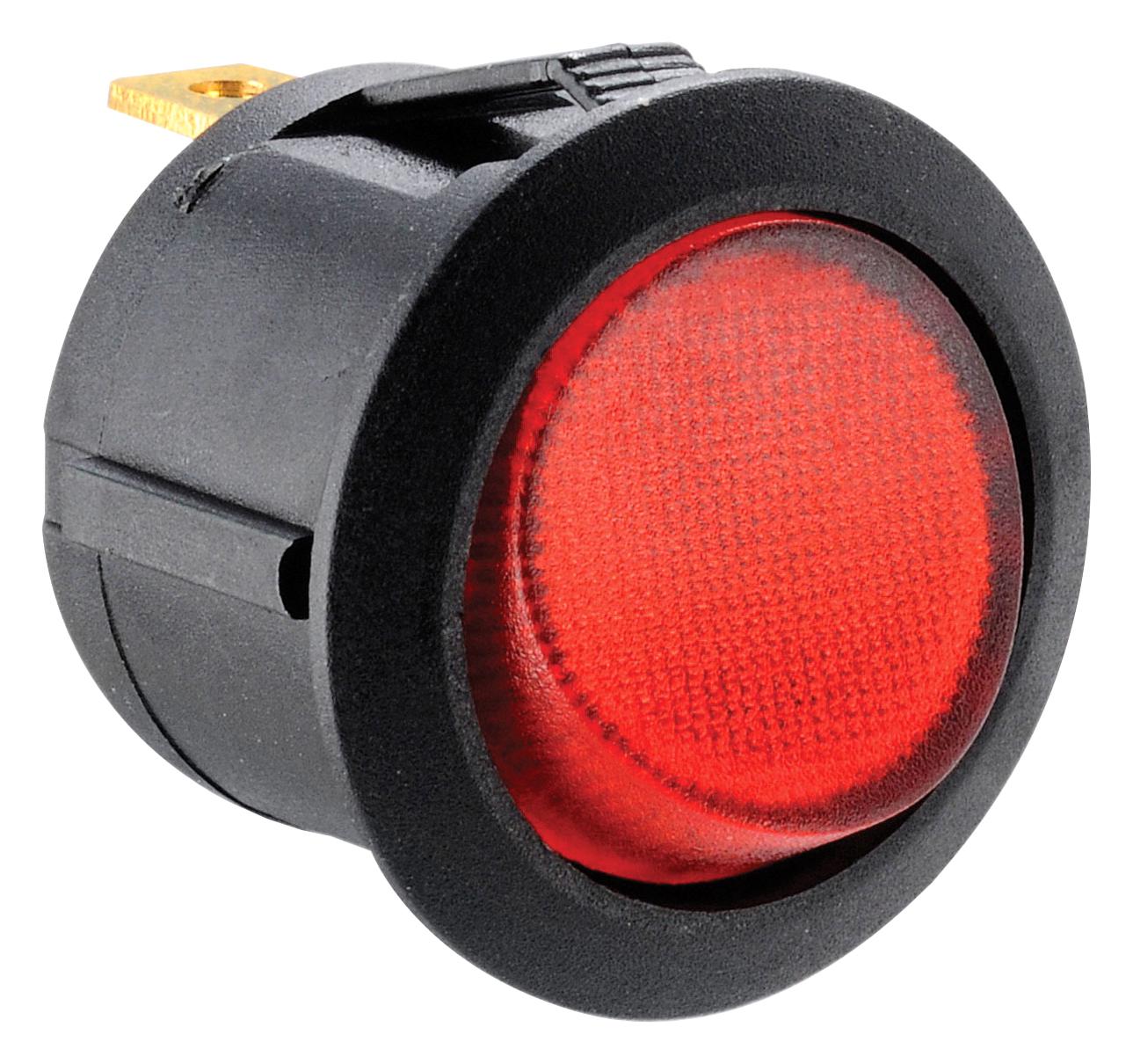 Multicomp Series 20mm Round Rocker Switch: MP004433