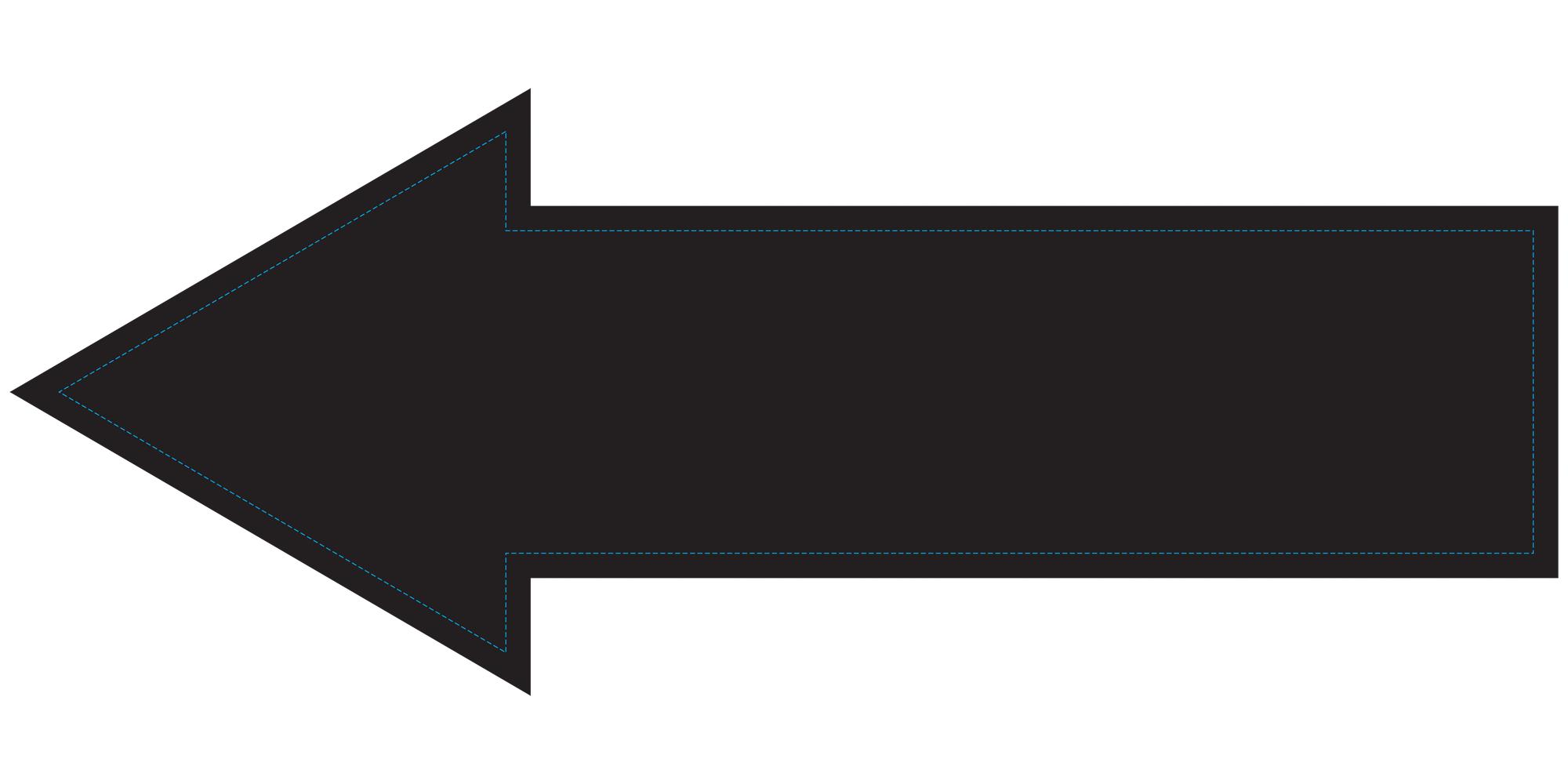 Multicomp Series Arrow Stickers: MP004468