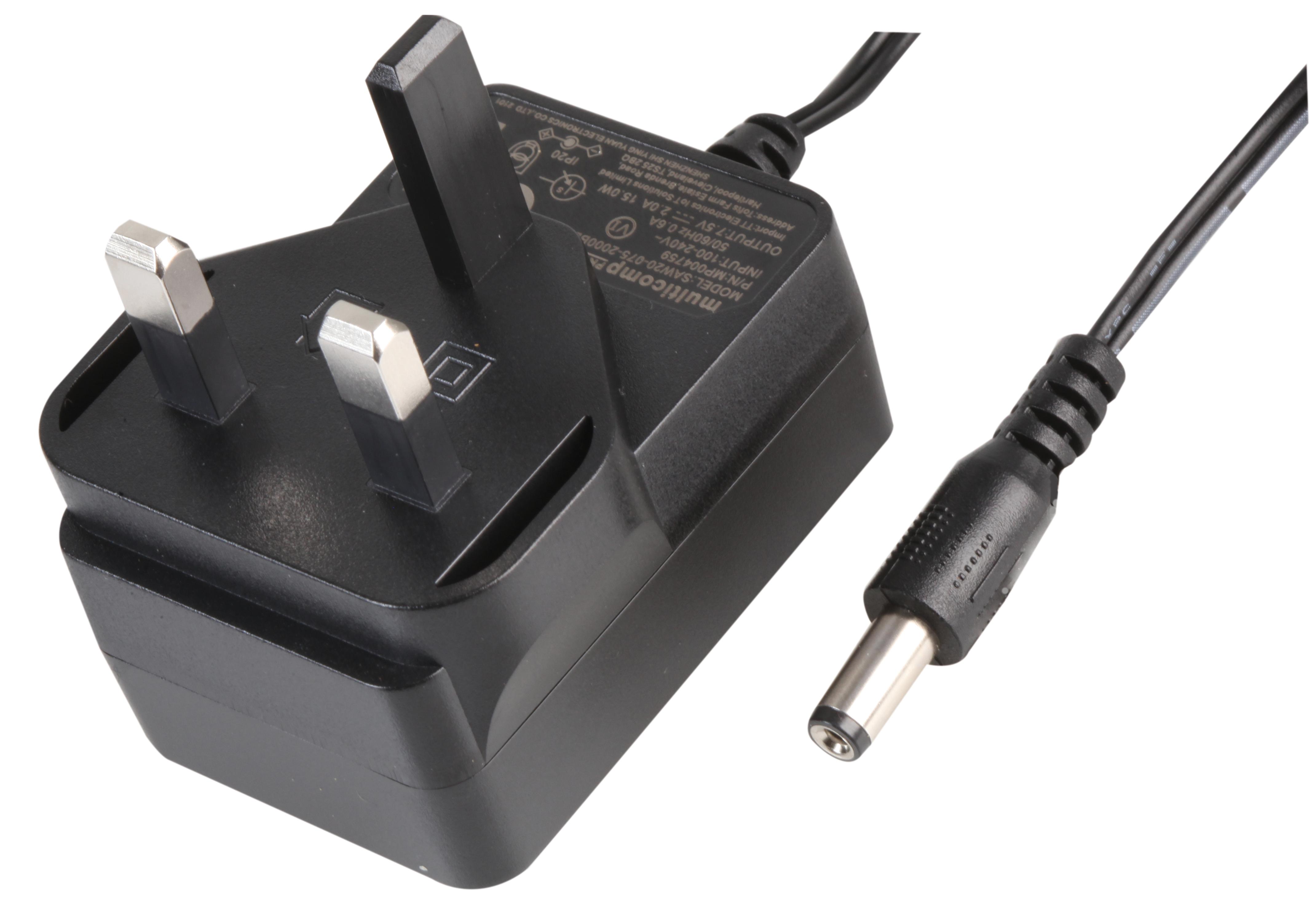 Buy Multicompp Pro 15W Wall Plug Adapter Part Number MP004759 Online