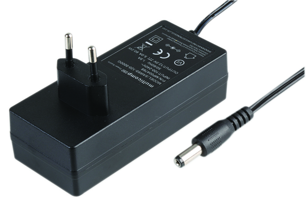 Multicomp 60W Wall Plug Adapter – Reliable 12V DC Power for Industrial Applications
