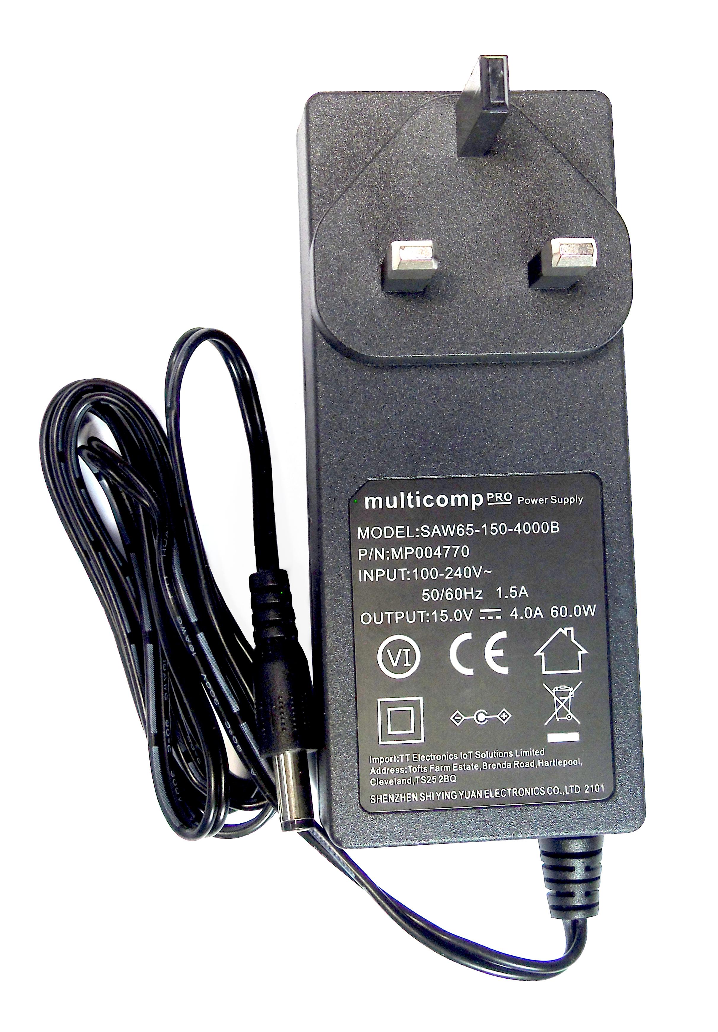 Buy multicomp UK Wall Plug Adapter Part Number MP004770 Online