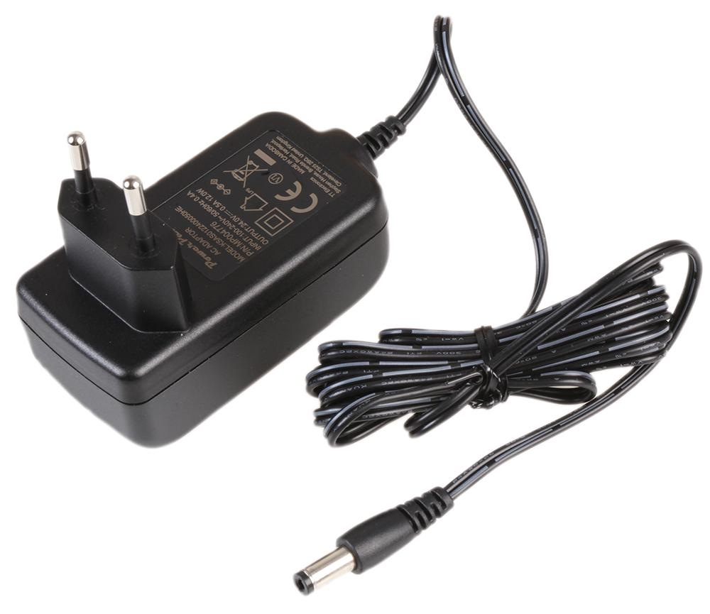 Multicomp Series Power Adapter: 12W 24V DC 0.5A MP004776