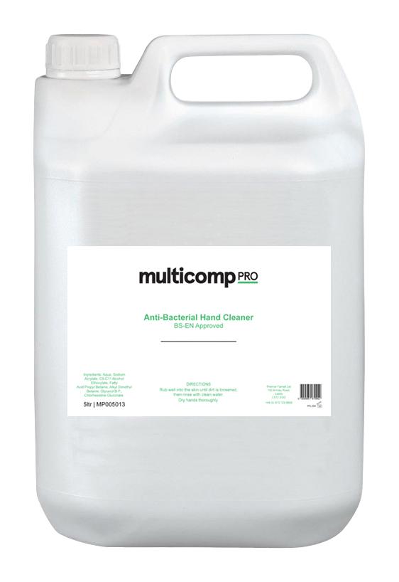 multicomp MP005013 – Reliable Antibacterial Hand Cleaner for Industrial Applications