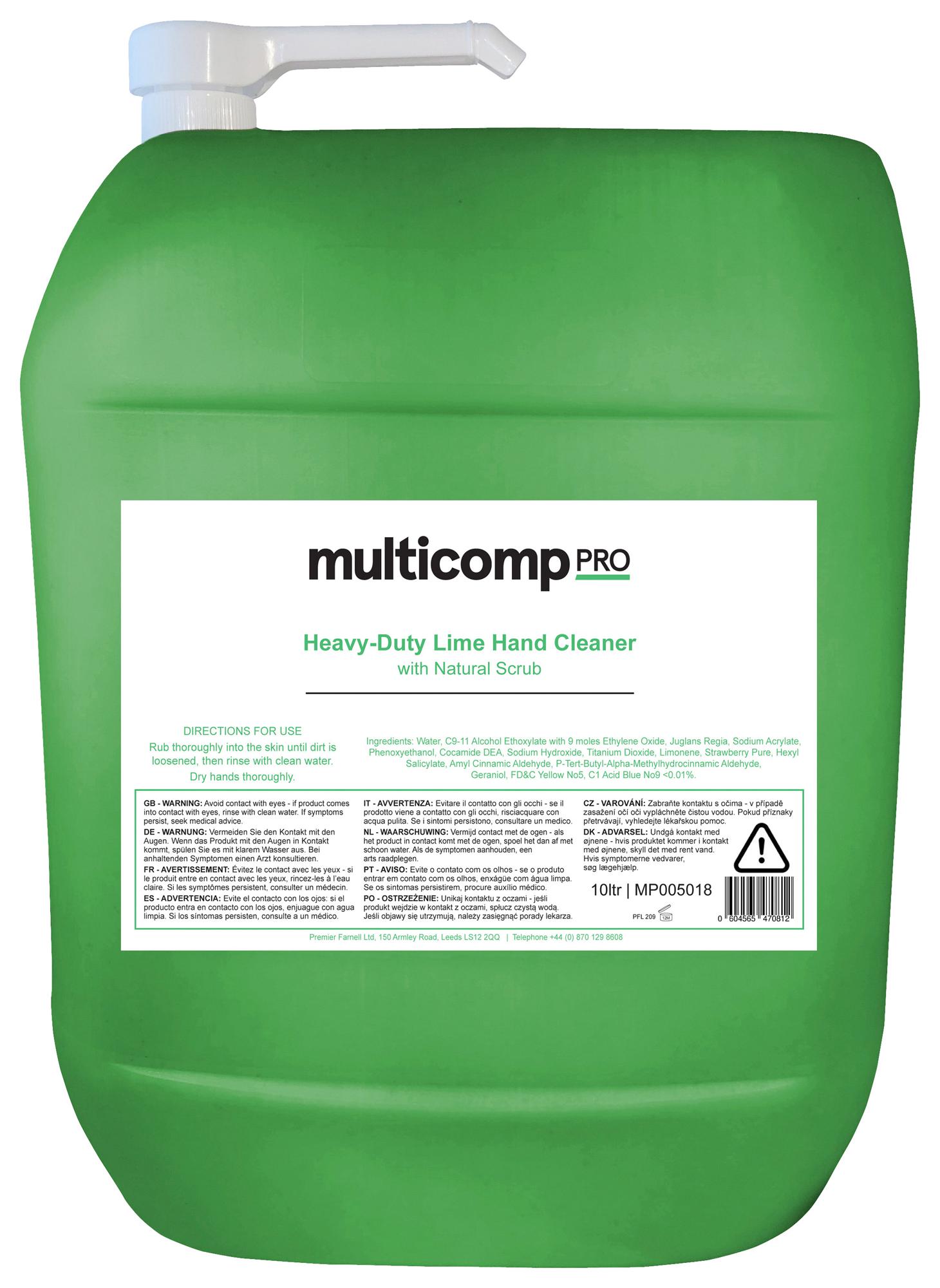 Buy Multicoomp Pro Lime Hand Cleaner Part Number MP005018 Online