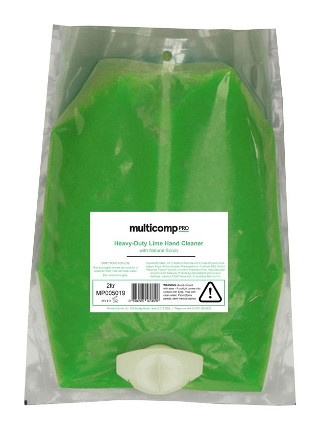 Multicomp Series Heavy-Duty Lime Hand Cleaner: MP005019
