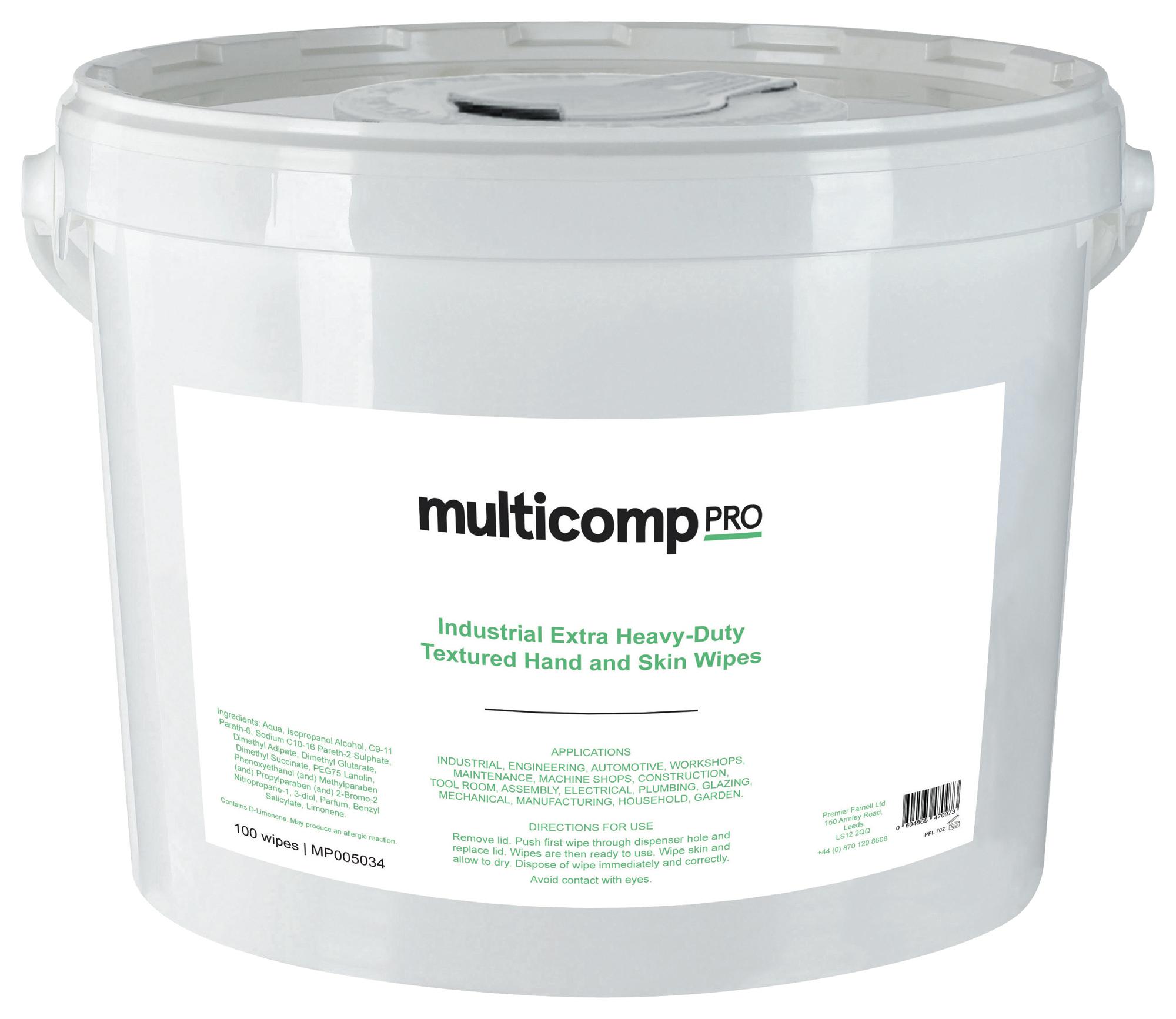 Industrial Extra Heavy-Duty Hand and Skin Wipes – Reliable Cleaning for Industrial Applications