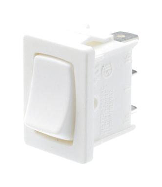 Multicomp Pro MP005717 – Reliable White Latching Rocker Switch for Industrial Applications