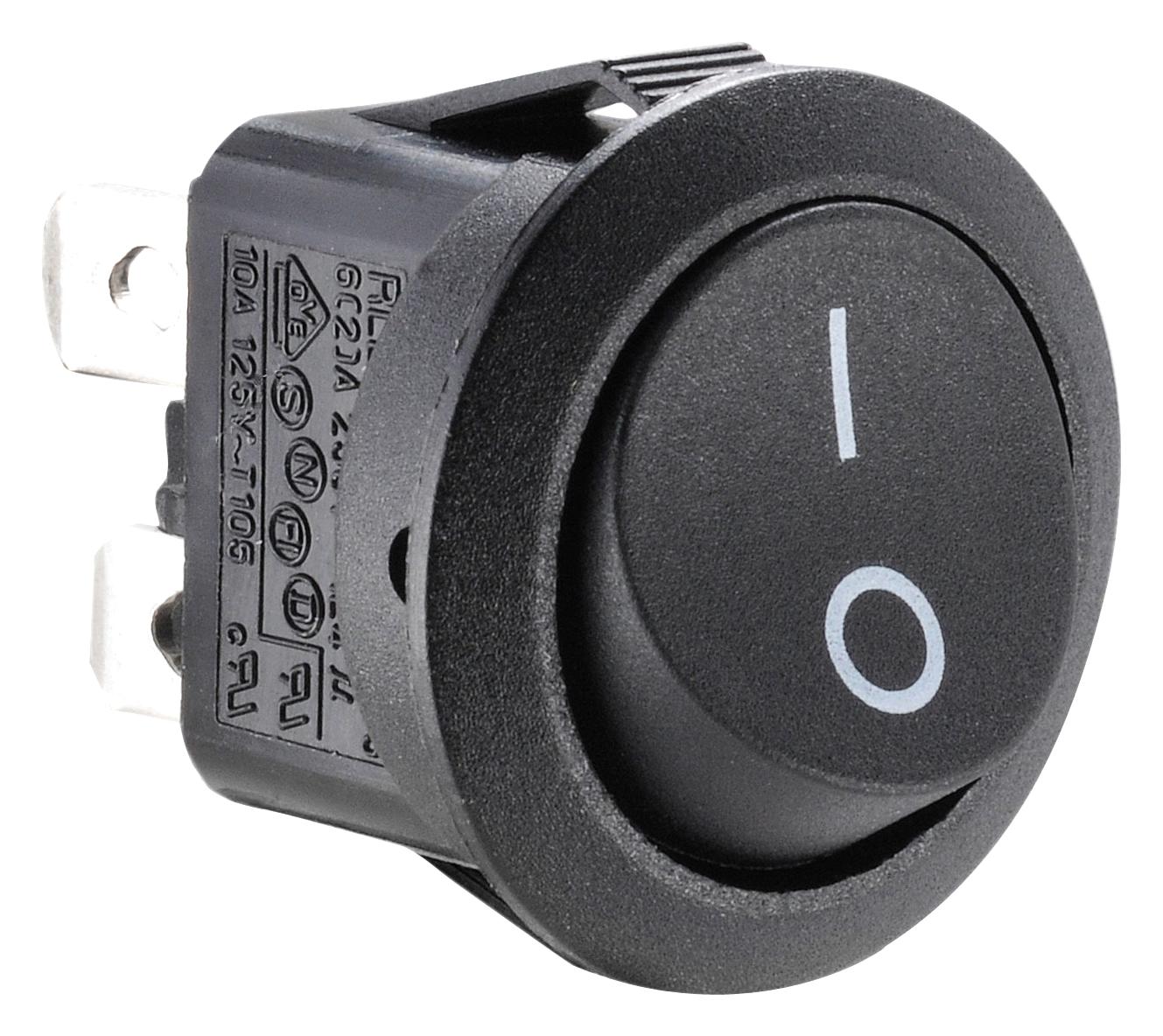 Multicomp 20mm Round Rocker Switches – Reliable Control Components for Industrial Applications