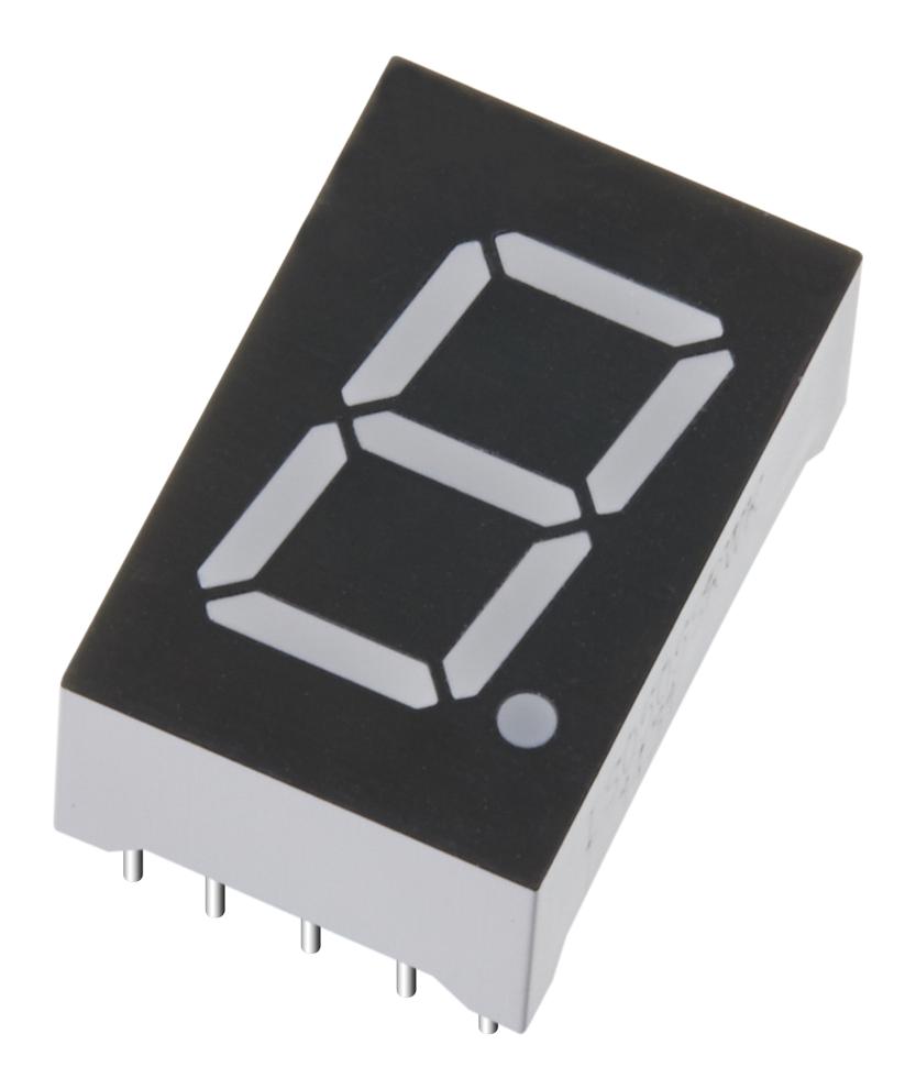 Multicomp Series LED Display: 7 Segment Single Digit 0.56 inch Red - MP006831