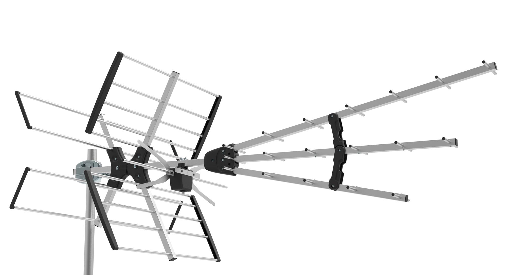 Multicomp U-750hm  – Reliable UHF/VHF HDTV Antenna for Industrial Applications