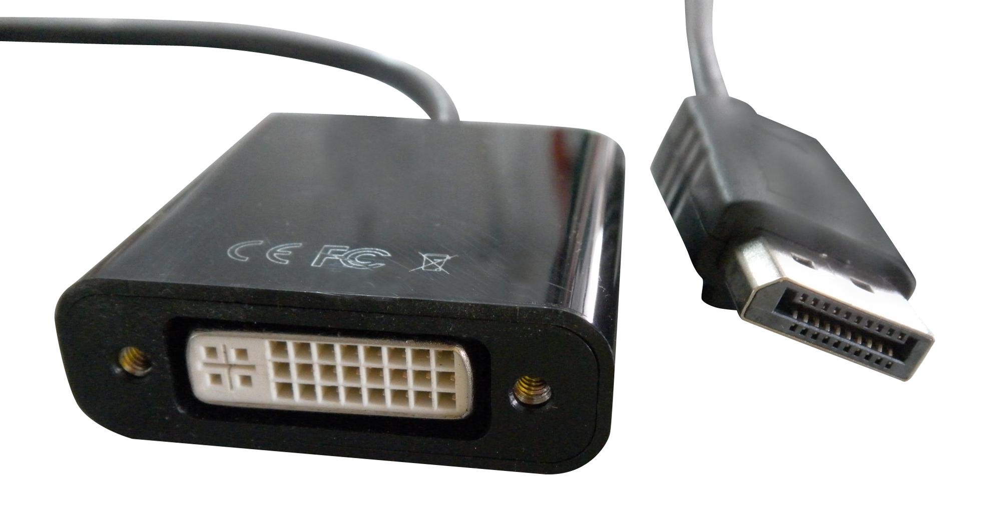 Multicomp Series Adapter Cable: DisplayPort to DVI Socket PS000198