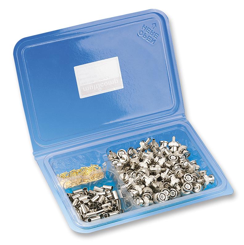 Multicomp Series BNC RF Coaxial Connector: MP-13-10F-1