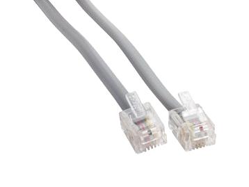 Amphenol Series Cables RJ11: MP5FRJ11STWS007